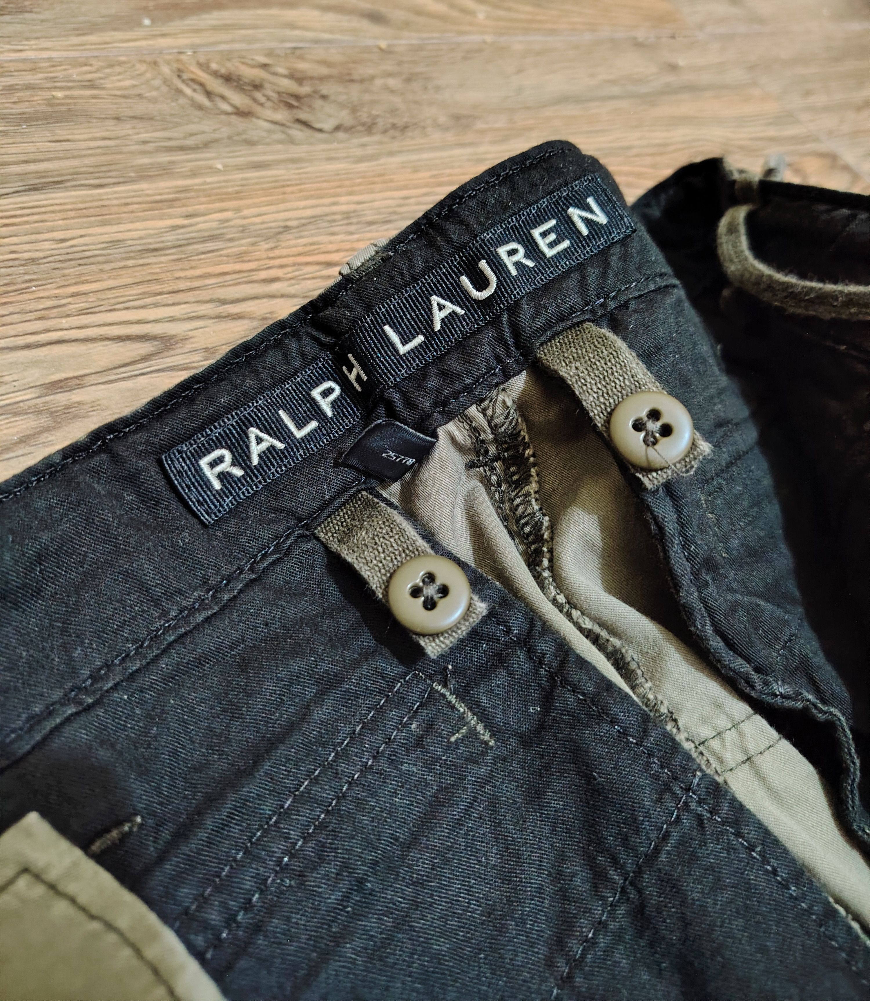 Ralph Lauren RALPHLAUREN-BlackLabel- 'The Courier' Waxed Biker Cargo Pant Size US 33 - 7 Thumbnail