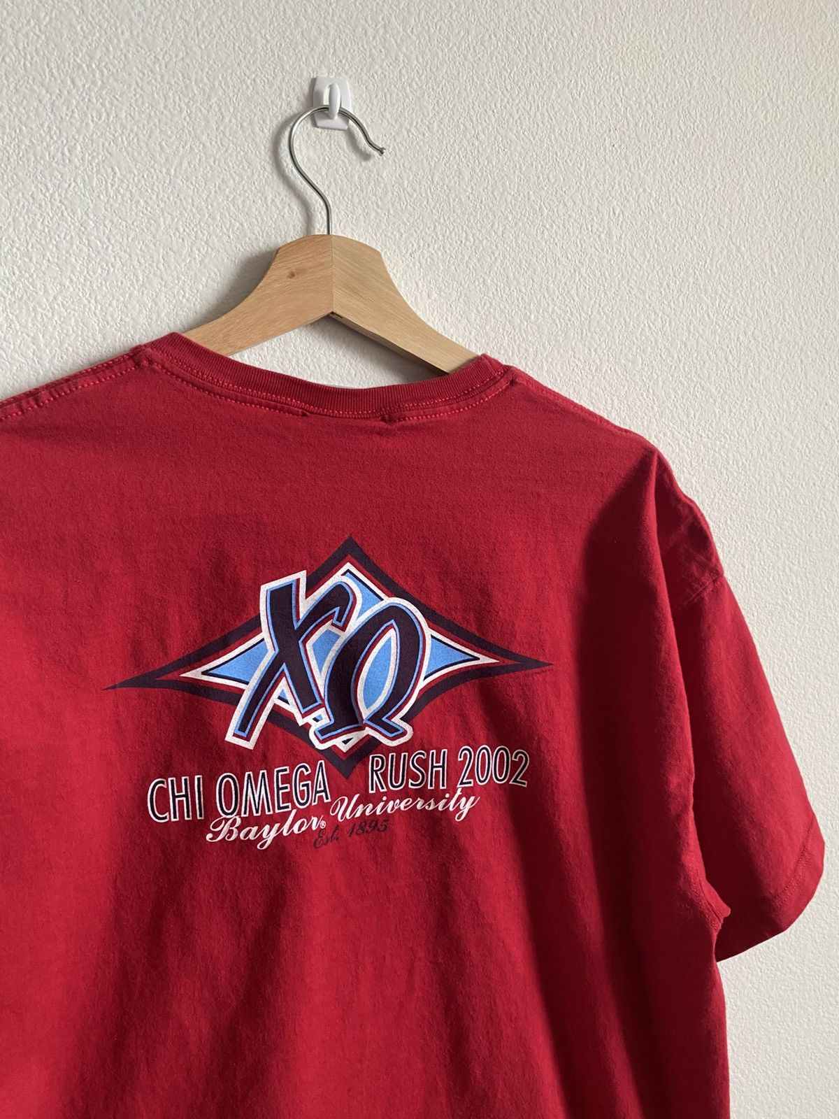 Vintage Vintage 2002 Chi Omega Sorority Tee Size US XL / EU 56 / 4 - 3 Thumbnail