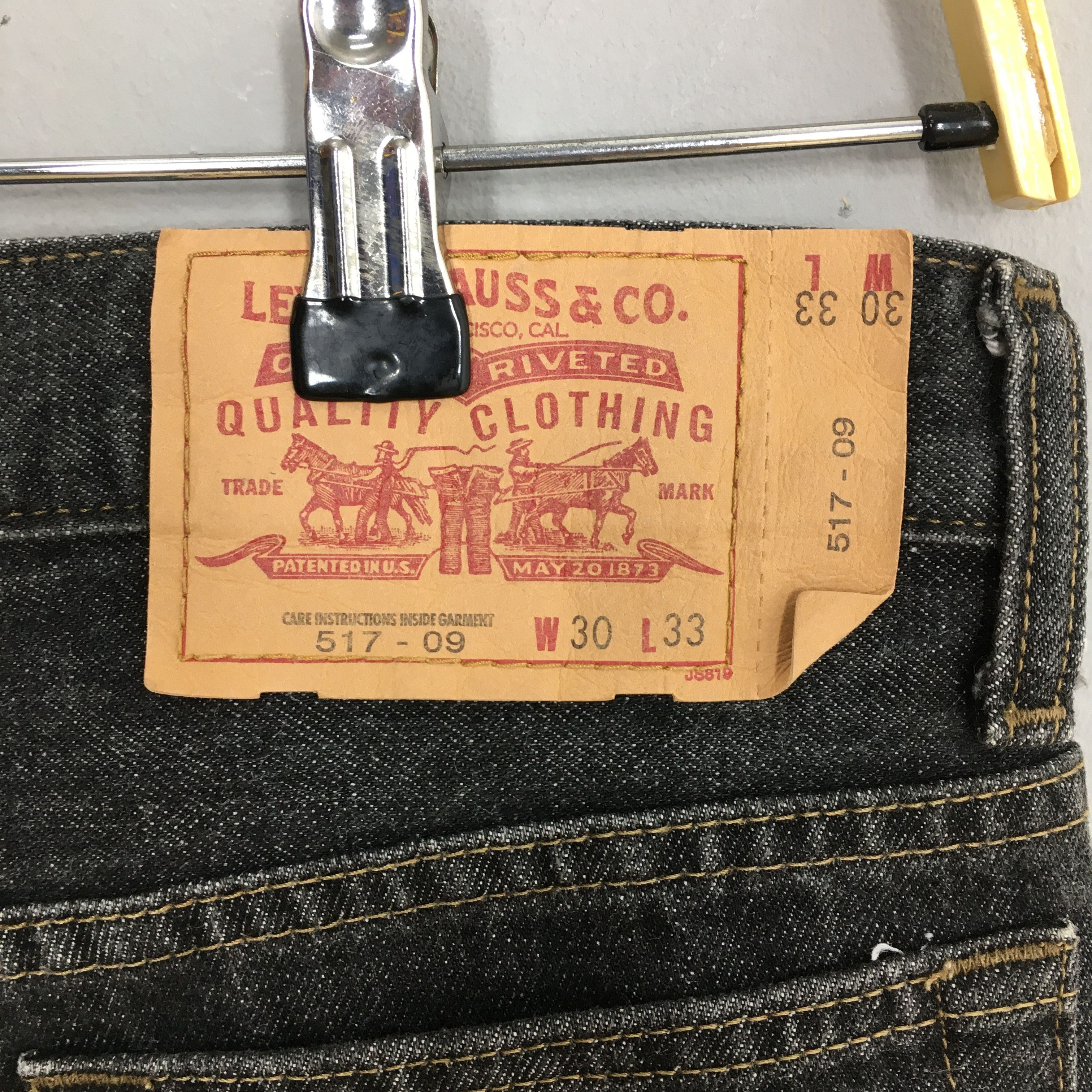 Levi's Size 30x32 Vtg Levi's 517 Bootcut Jeans Light Washed S174 Size US 30 / EU 46 - 14 Thumbnail