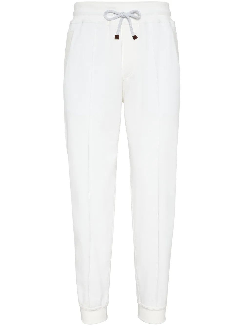 Brunello Cucinelli o1y0526 Jogger & Sweatpant in White Size US 32 / EU 48 - 1 Thumbnail