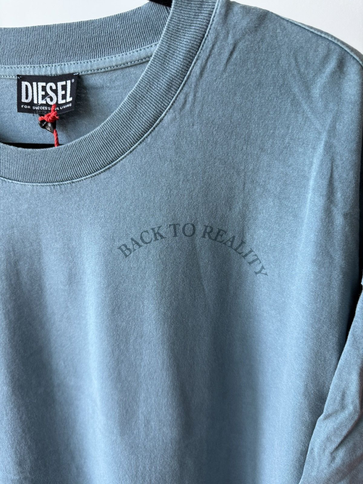 Diesel Diesel by Glen Martens ”back to reality” washed tee Size US XL / EU 56 / 4 - 3 Thumbnail