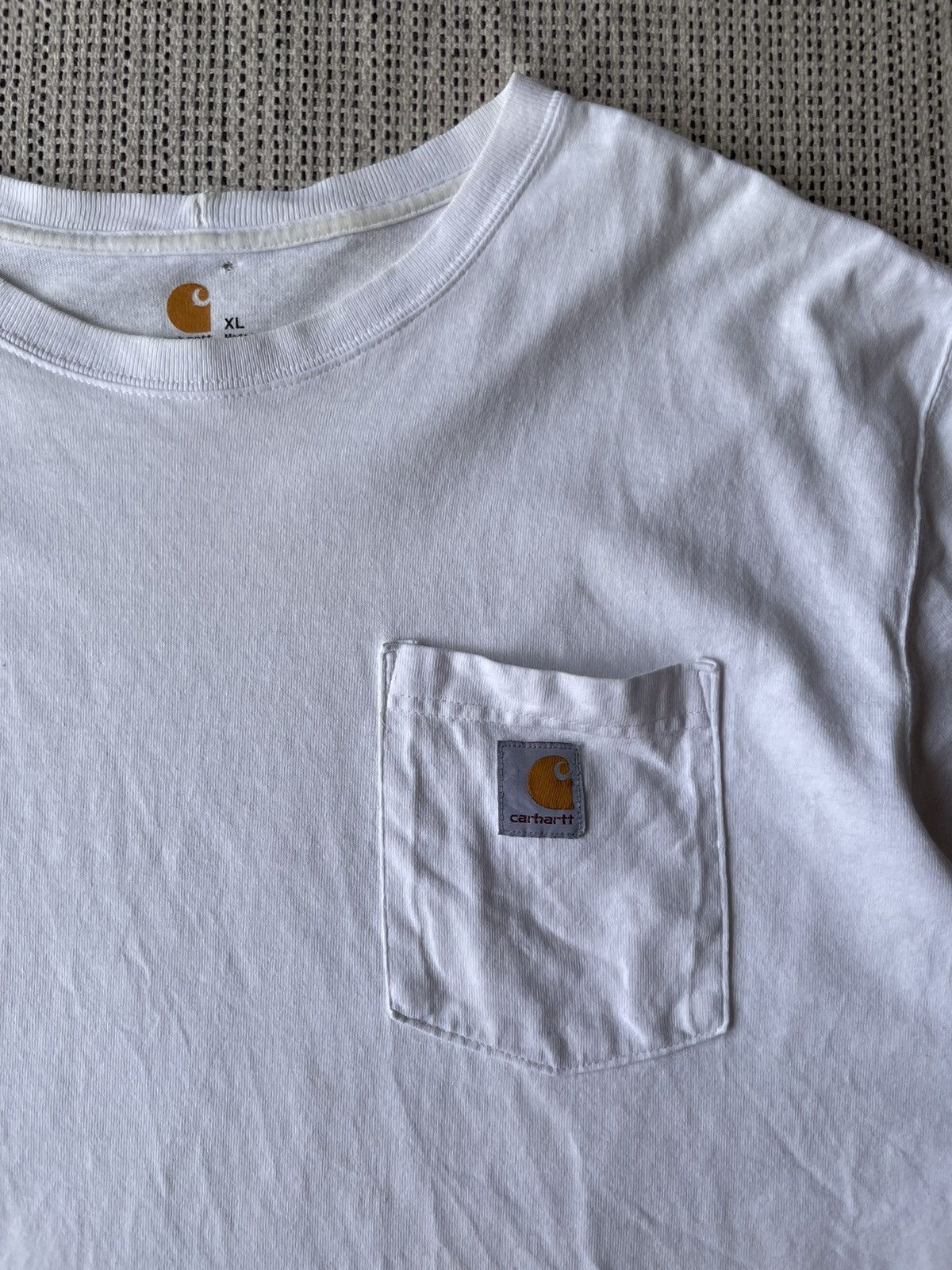 Carhartt Carhartt Pocket Tee Distressed Size US XL / EU 56 / 4 - 2 Thumbnail