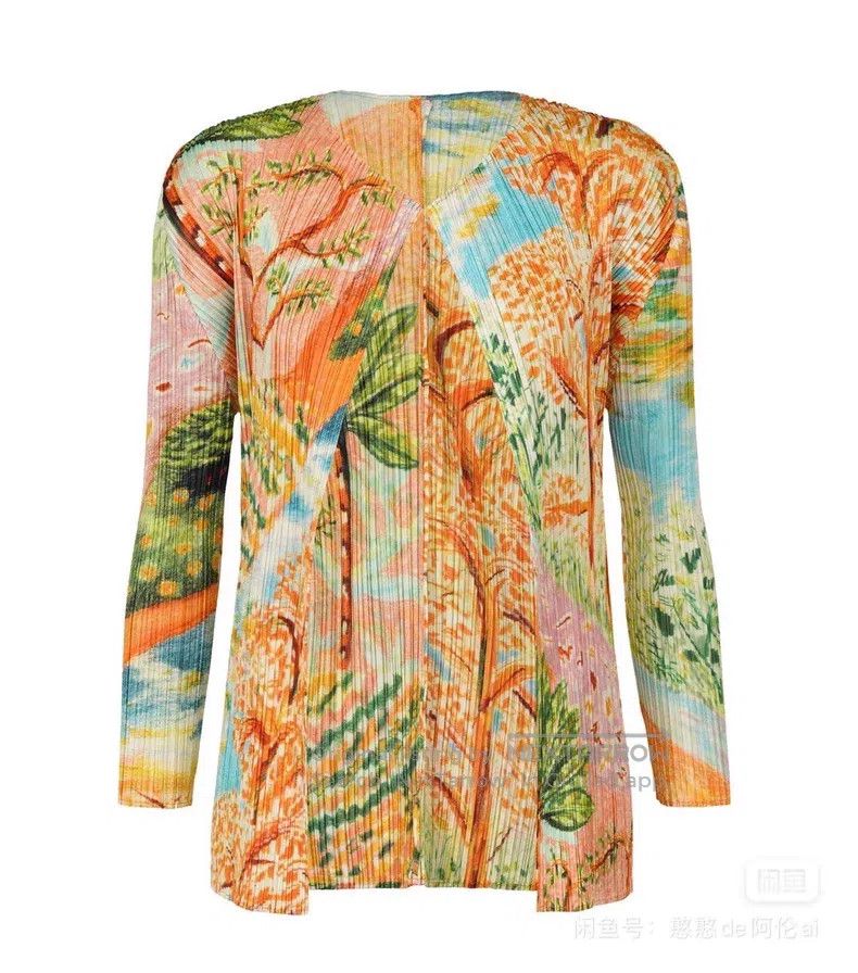 Issey Miyake Issey Miyake Color Block Coat Size XL / US 12-14 / IT 48-50 - 2 Thumbnail