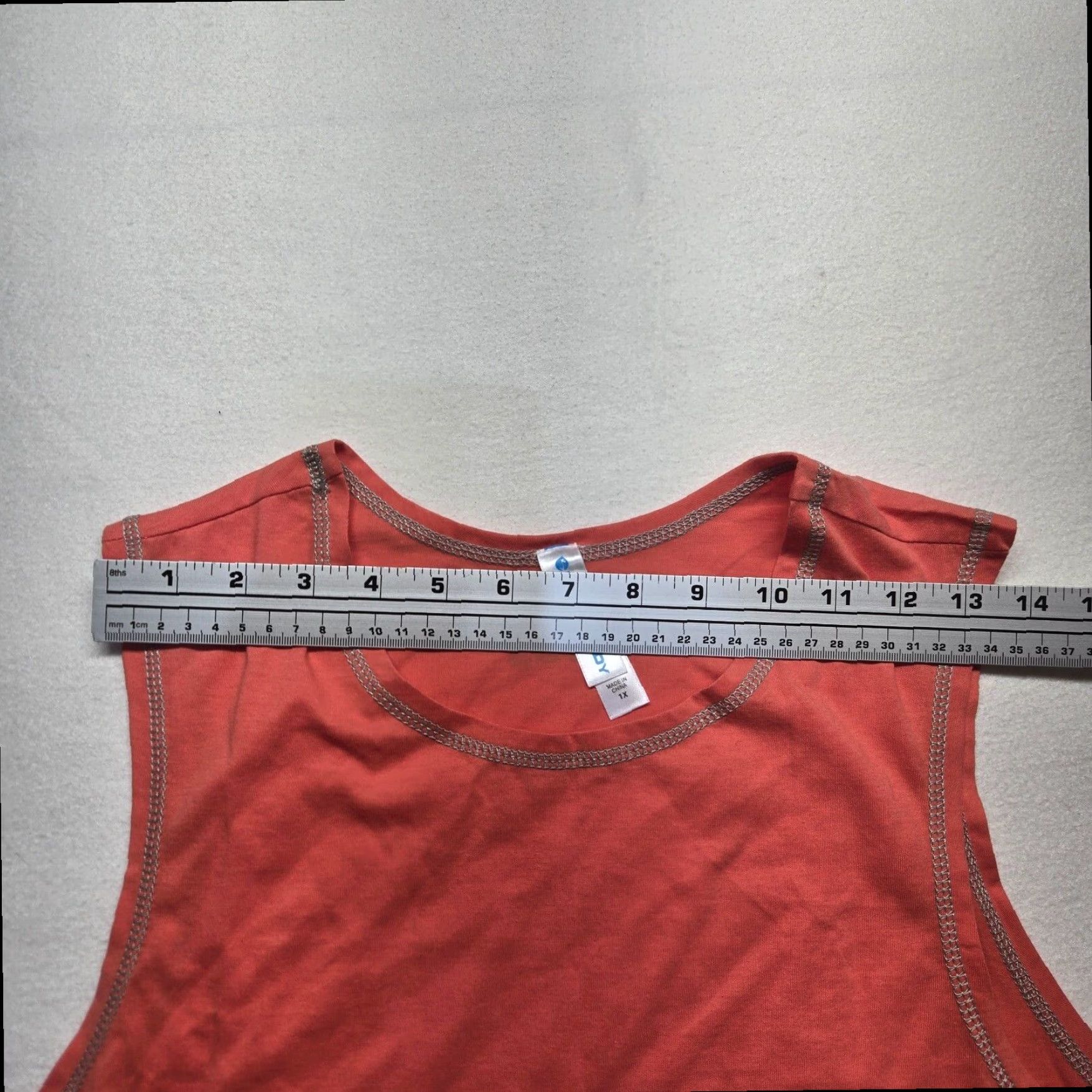 Vintage Beachbody Women's Tank Top Sleeveless Tee T Shirt Adult XL Orange Size XL / US 12-14 / IT 48-50 - 3 Thumbnail