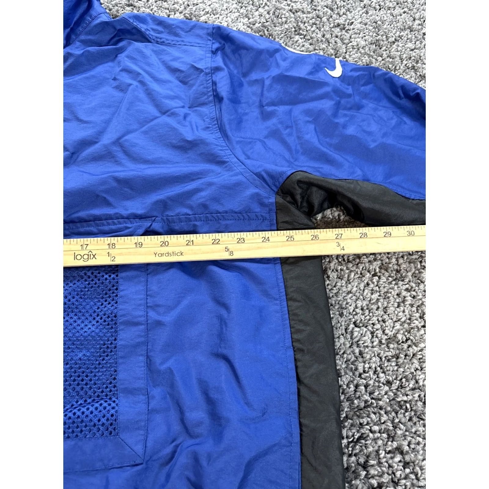 Nike NWT Nike Jacket XL Mens Blue Windbreaker 76ers NBA Kangaroo Av0635-495 Track Activewear Size US XL / EU 56 / 4 - 3 Thumbnail