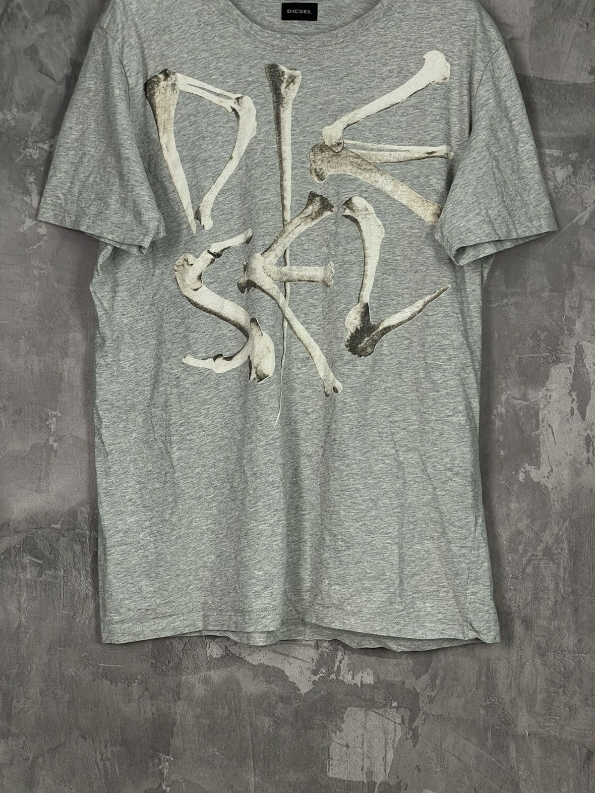Diesel Diesel Avant Garde Y2K Vintage Japanese Logo T shirt Size US XL / EU 56 / 4 - 5 Thumbnail