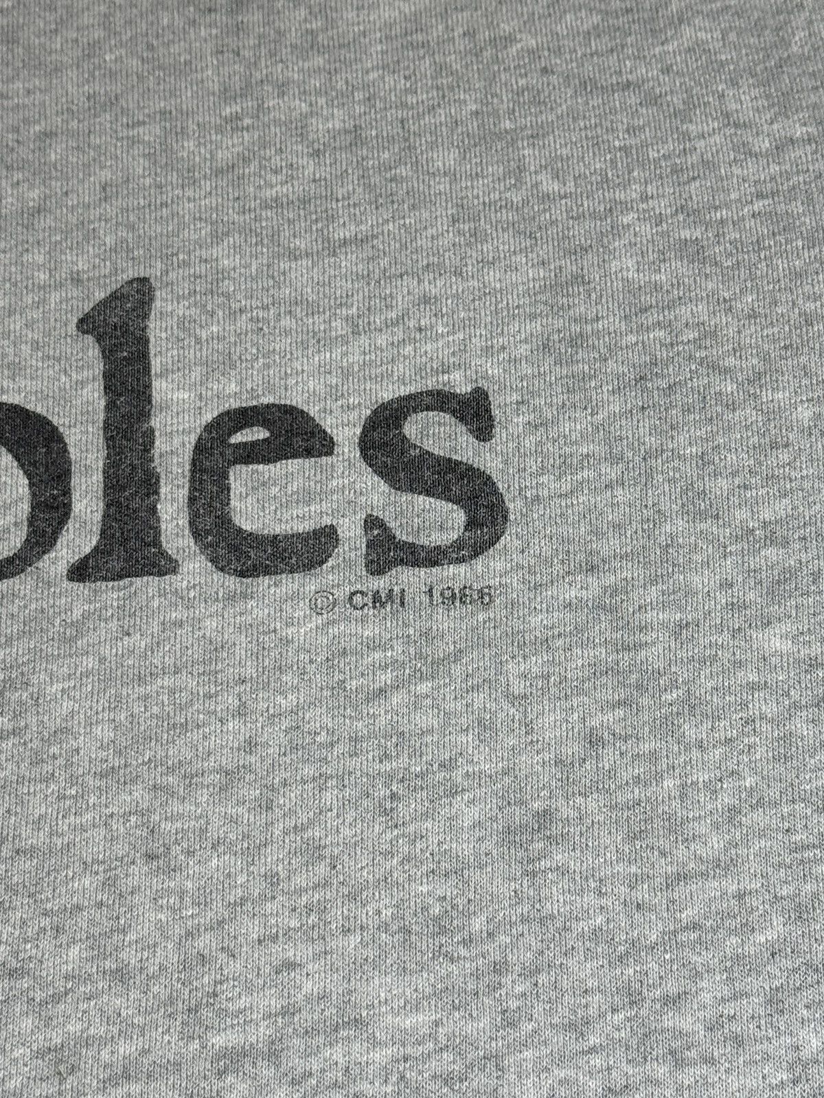 Vintage Vintage 80s Les Miserables Lrg Gray Retro Thin T Shirt Size US L / EU 52-54 / 3 - 5 Thumbnail