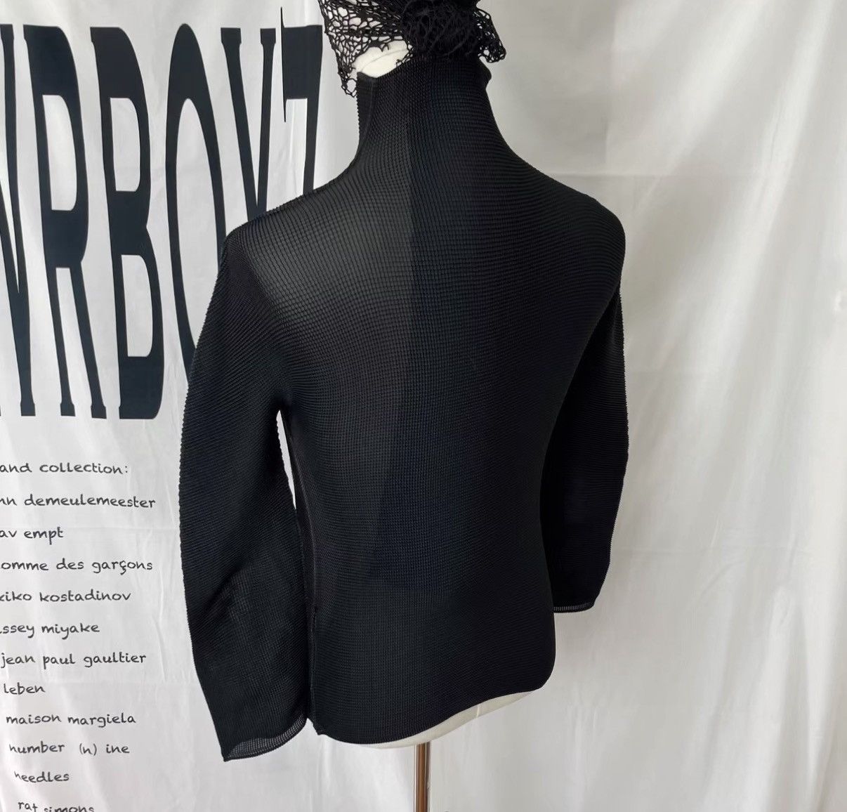 Issey Miyake Issey Miyake Me Pleated Mock Neck Long Sleeve J29 Size US M / EU 48-50 / 2 - 5 Thumbnail