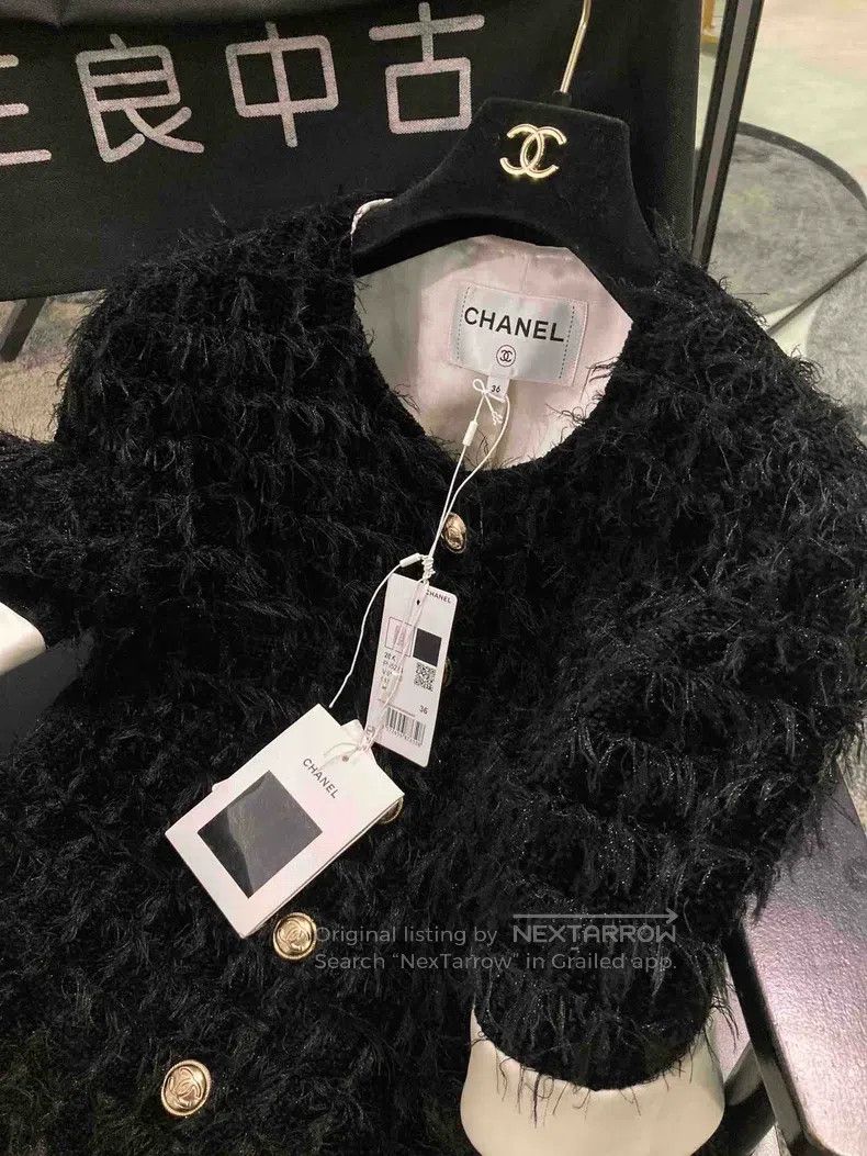 Chanel Chanel Equestrian series black and white stitching tassel Size XS / US 0-2 / IT 36-38 - 6 Thumbnail
