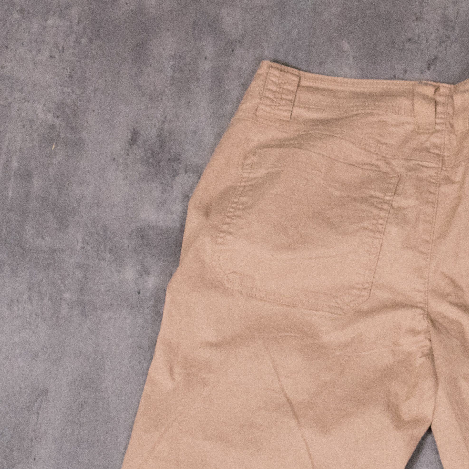 Japanese Brand × Vintage Y2K 2000's Villana Star Baggy Relax Falred Brown Pant's Size US 32 / EU 48 - 17 Thumbnail