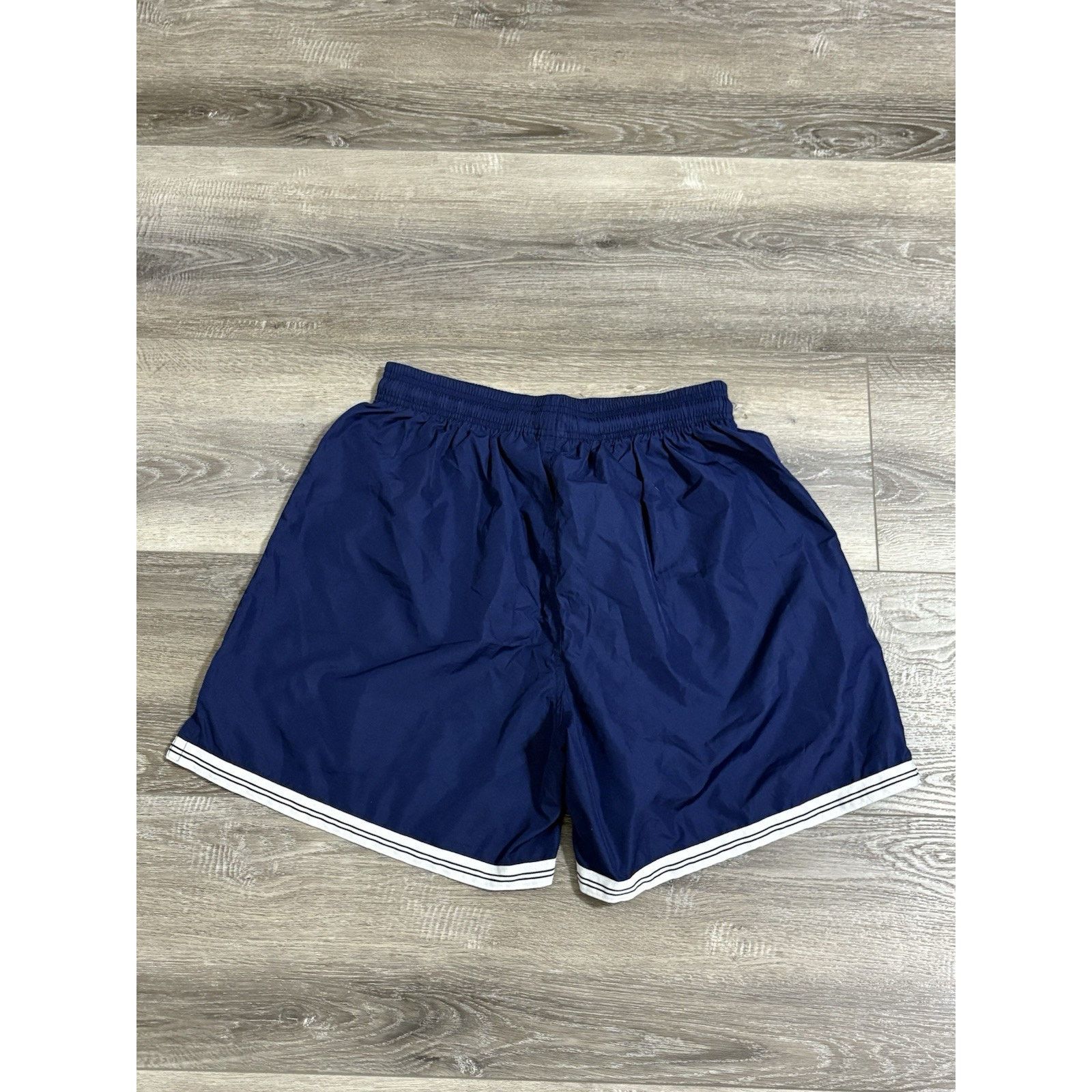 Nike Vintage 90s Nike Logo Striped Nylon Track Shorts - Men Large Size US 28 / EU 44 - 8 Thumbnail