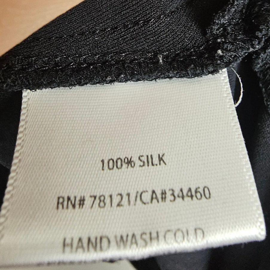 Eileen Fisher Eileen Fisher Womens 100% Silk Blouse Size 1X Quiet Luxury Size XXL / US 16-18 / IT 52-54 - 7 Thumbnail
