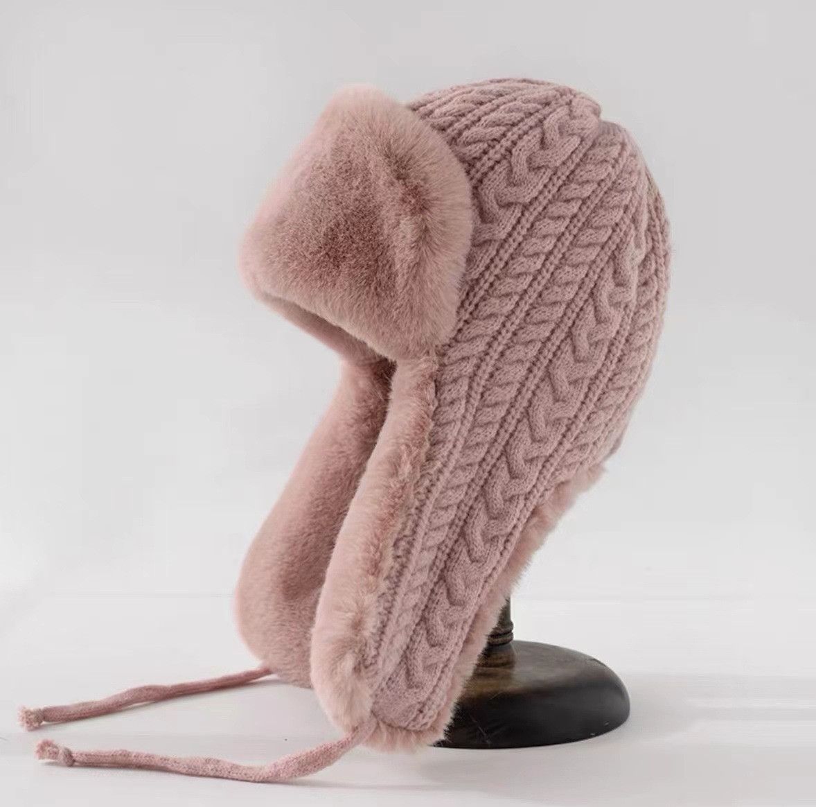 Japanese Brand Knitted Winter Hat Size ONE SIZE - 1 Thumbnail
