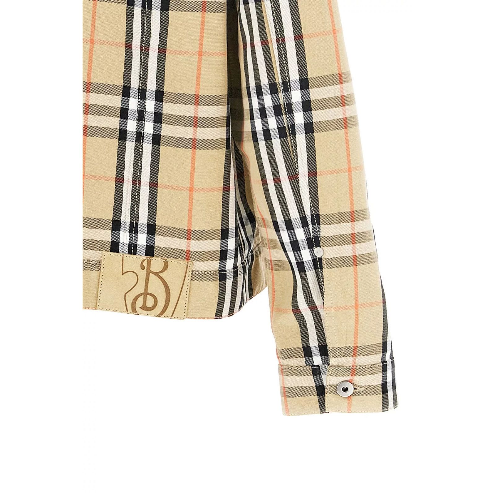 Burberry BURBERRY Check Beige/Sand Jacket New & Authentic (Men's size Size US L / EU 52-54 / 3 - 4 Thumbnail
