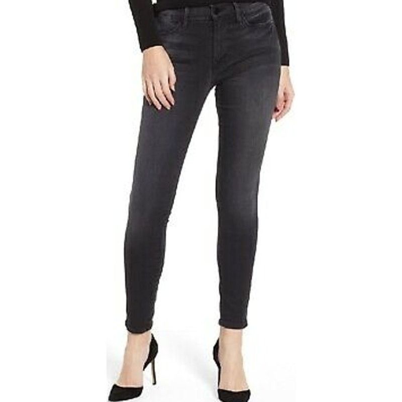 Frame Frame Le High Skinny Jeans High-Rise Nightfall Black 27 | Grailed