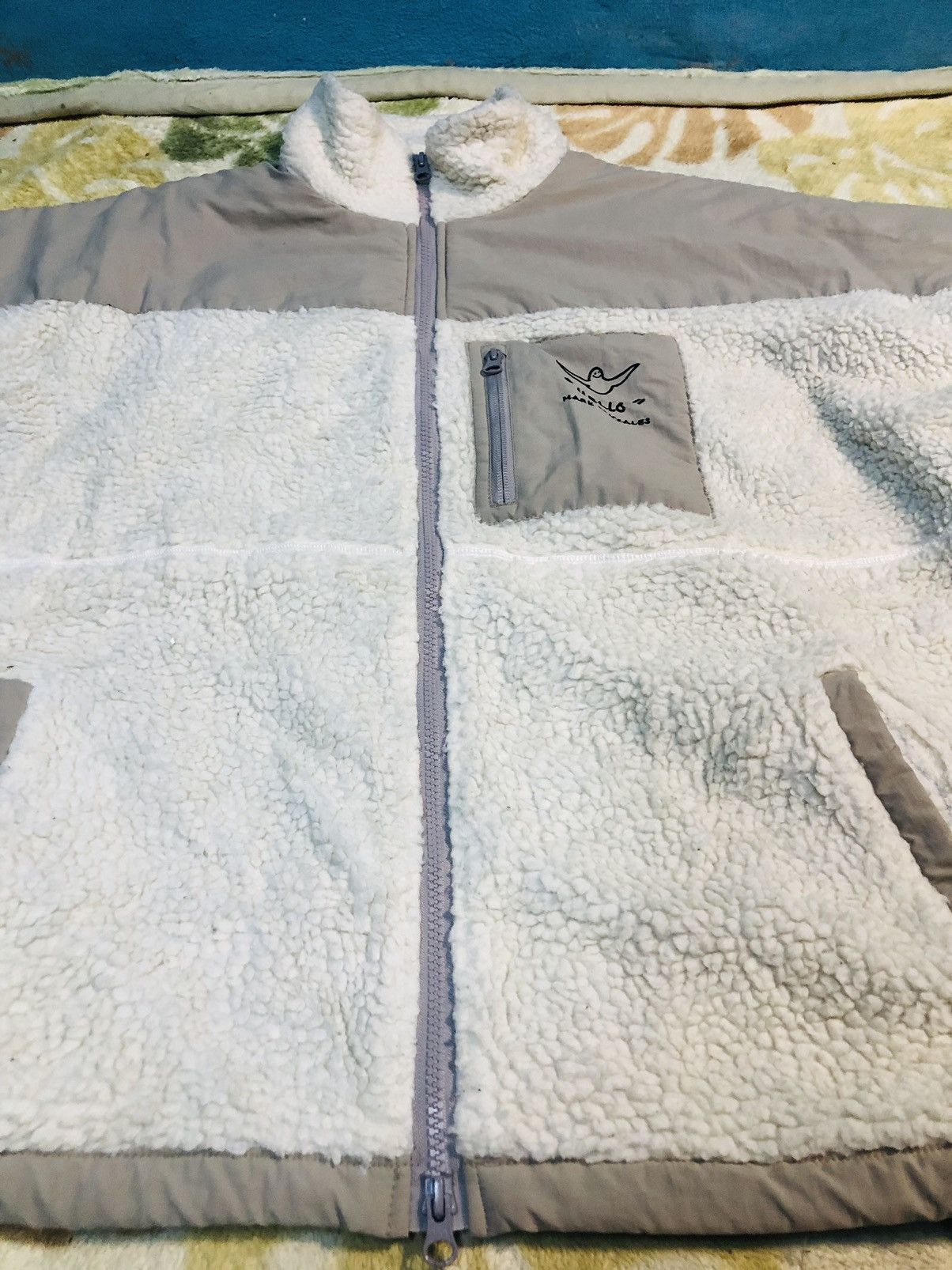 Designer × Japanese Brand Mark Gonzales Fleece Zippered Jacket (29) Size US L / EU 52-54 / 3 - 7 Thumbnail