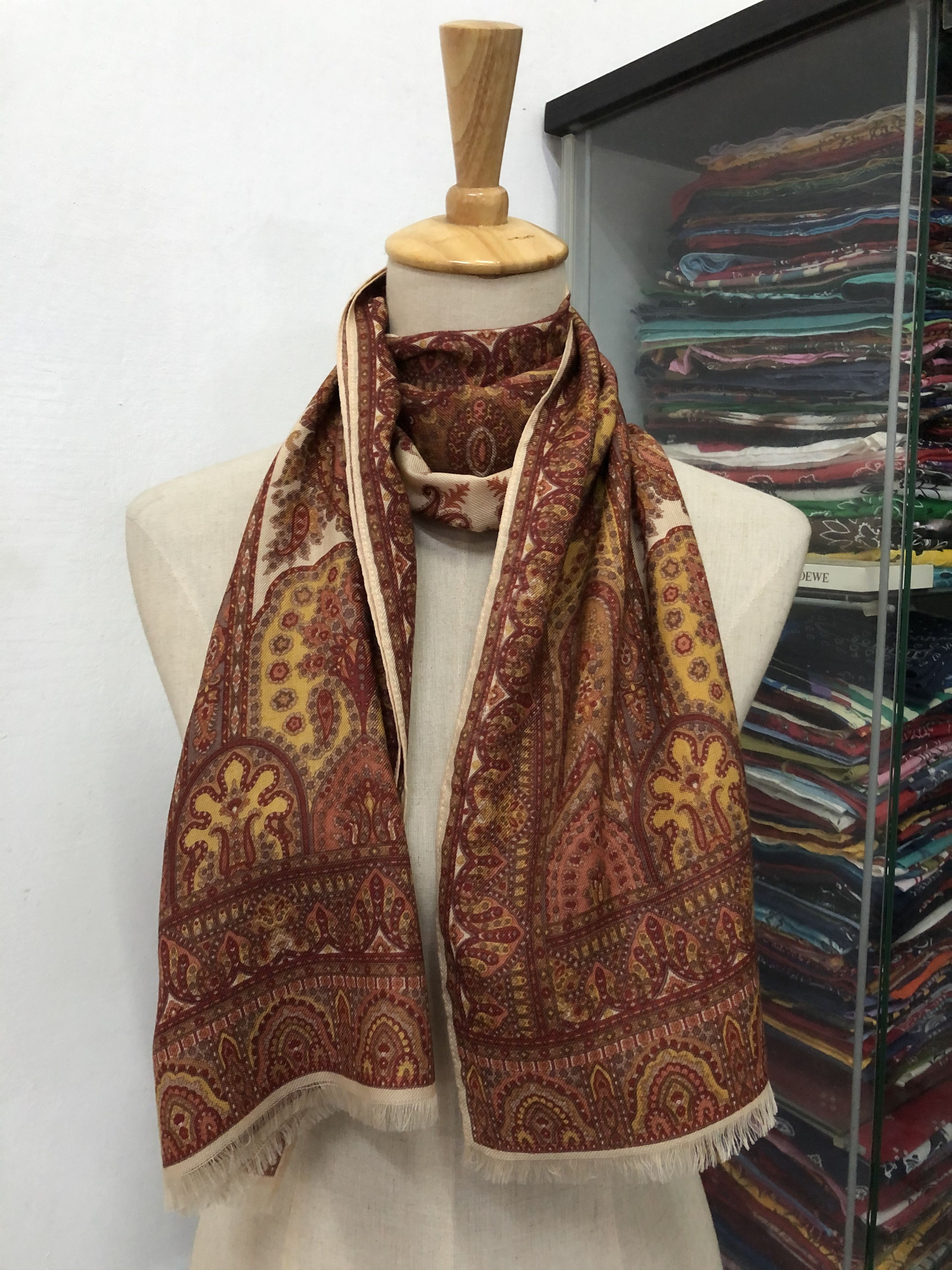Vintage Vintage Topkapi Silk Scarf Size ONE SIZE - 1 Thumbnail