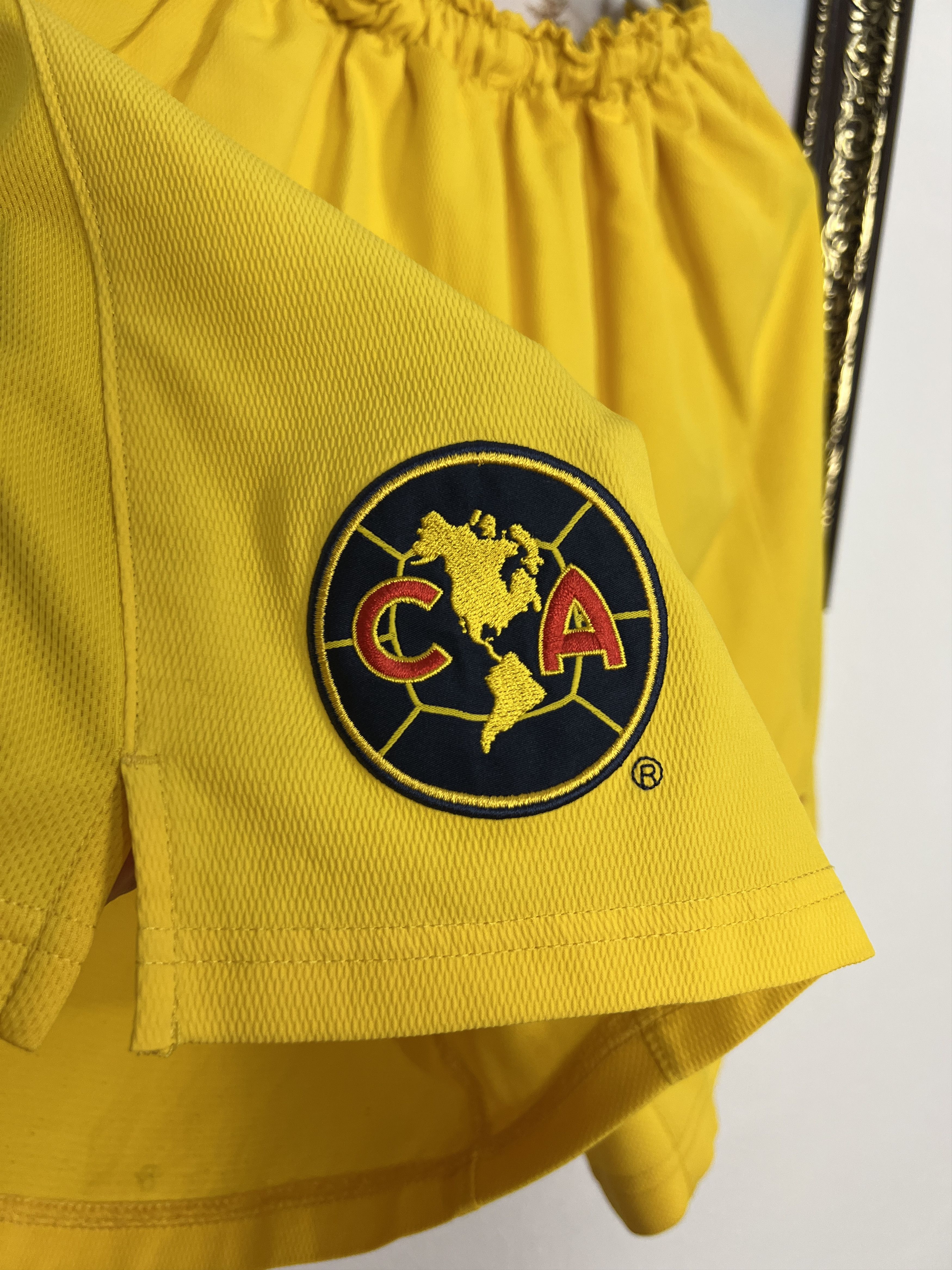 Nike Vintage Nike Club America Football Shorts Soccer Athletic Size US 32 / EU 48 - 4 Thumbnail