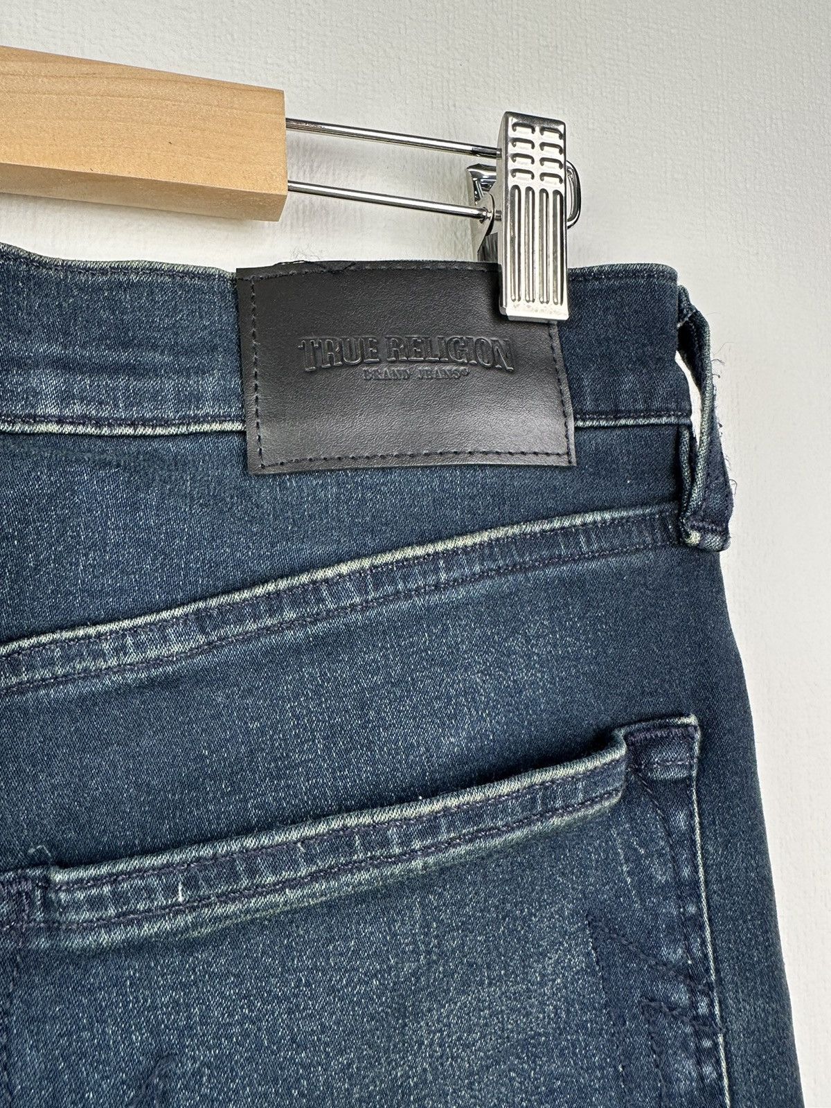 True Religion TRUE RELIGION Tony Skinny Denim Pants Jeans Size US 32 / EU 48 - 6 Thumbnail