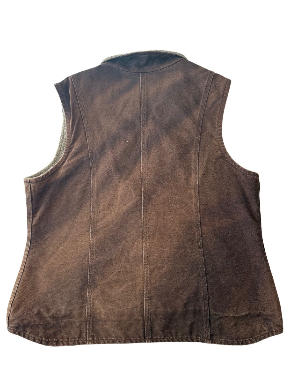 Carhartt VINTAGE CARHARTT SHERPA-LINED VEST Size XL / US 12-14 / IT 48-50 - 4 Thumbnail