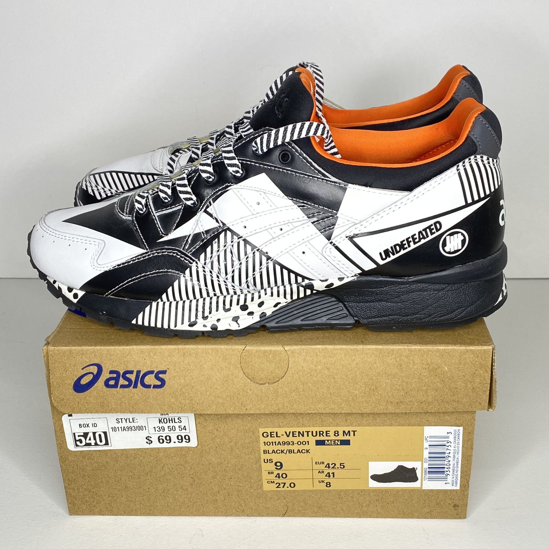 Asics Asics Gel Lyte V X Undefeated Disarray Size US 9 / EU 42 - 1 Thumbnail