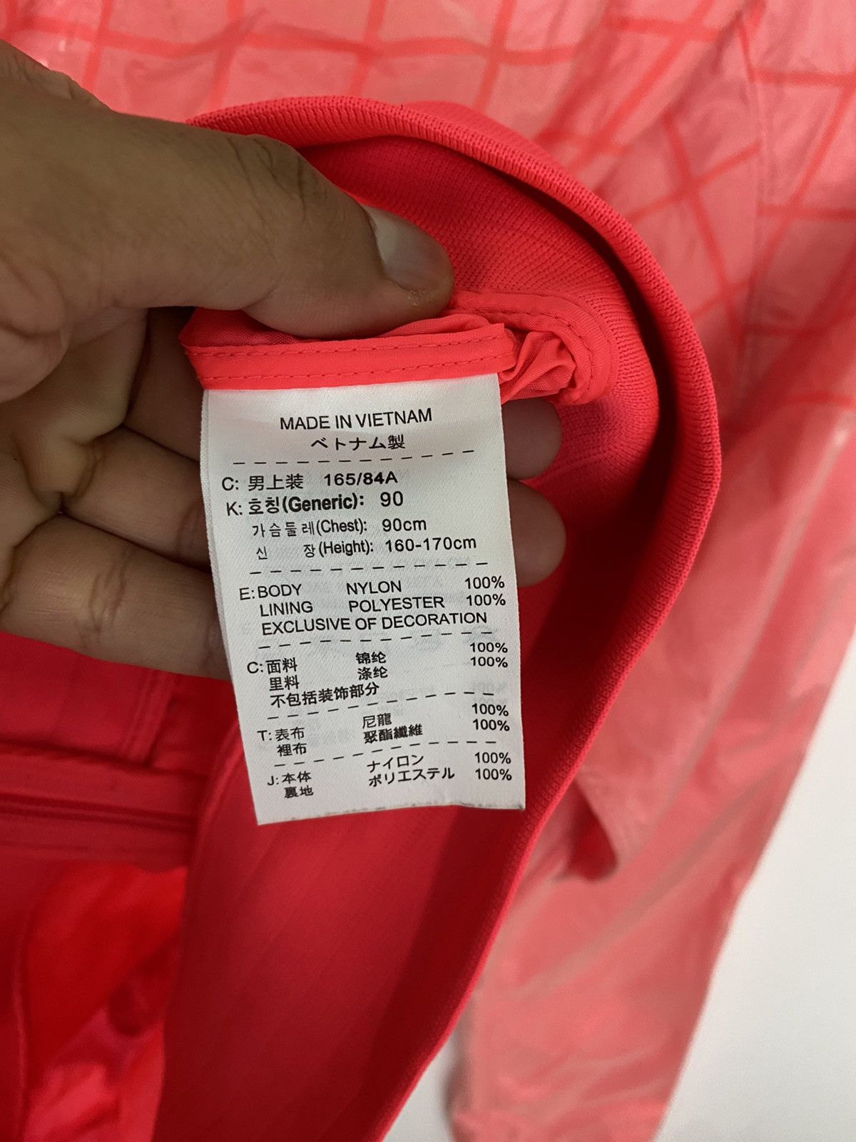 Nike × Vintage Vintage Y2K Nike Light Jacket Peach Size US S / EU 44-46 / 1 - 10 Thumbnail