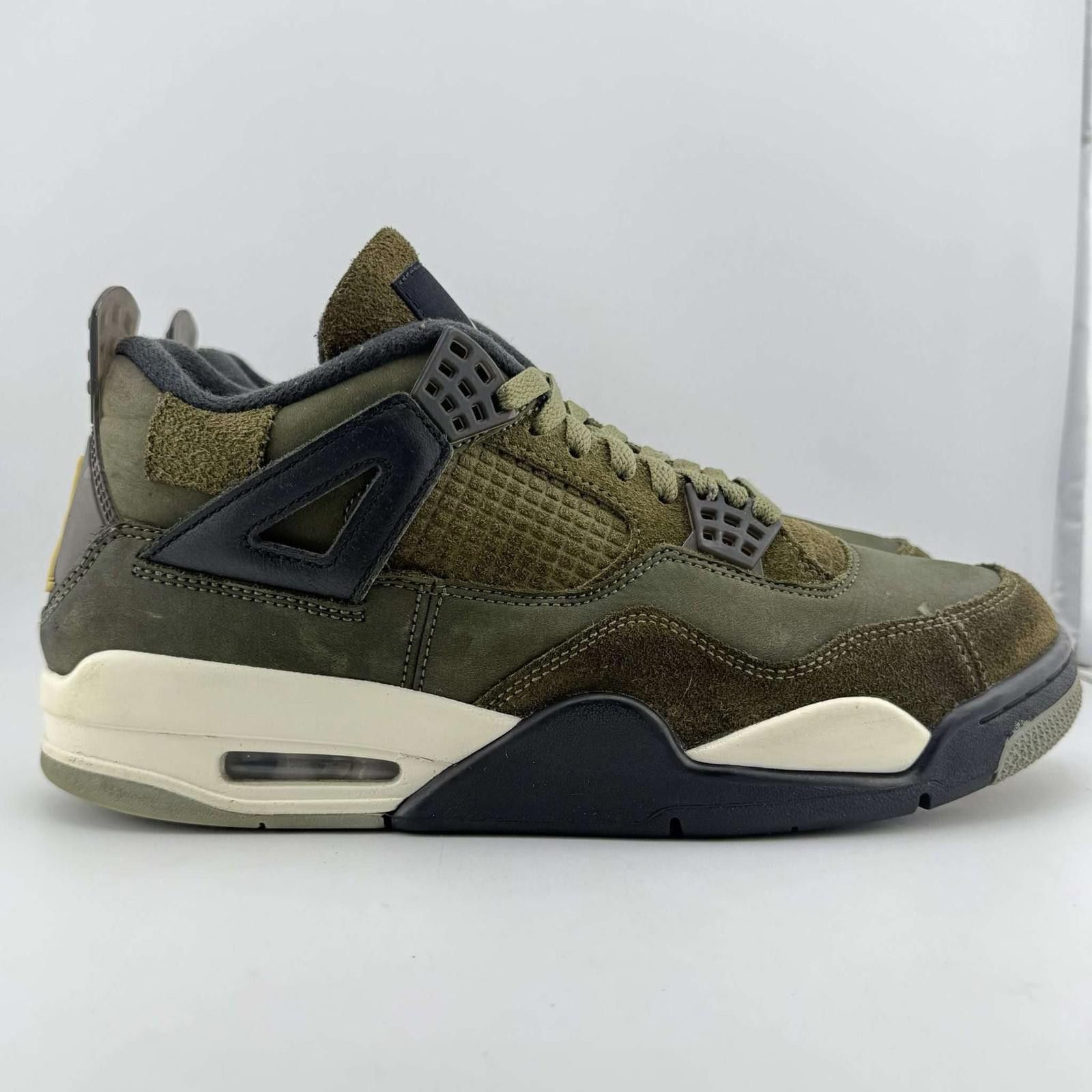 Jordan Brand og box Air Jordan 4 Retro SE Craft Olive 9.5 Used OG Box Size US 9.5 / EU 42-43 - 4 Thumbnail