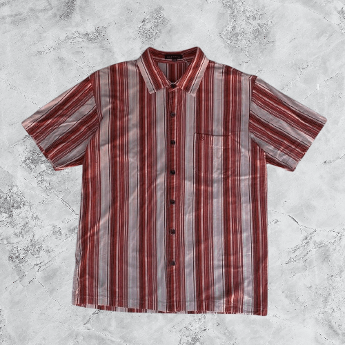 Balenciaga Rare balenciaga shirt striped multicolor Size US M / EU 48-50 / 2 - 1 Thumbnail