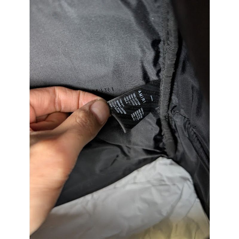 Amiri o1rshd1 Size: OS / Bandana Denim Backpack in Clay Indigo Size ONE SIZE - 19 Thumbnail