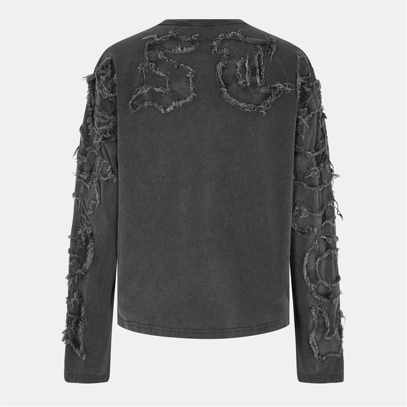Acne Studios o1g2r1mq0825 Goth Logo T-Shirt in Black Size US M / EU 48-50 / 2 - 2 Thumbnail