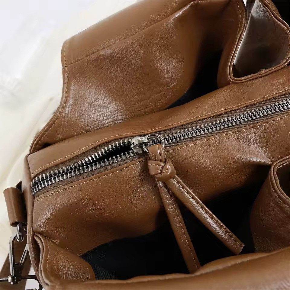 Other Casual Soft PU Leather Crossbody Designer Large Bag Size ONE SIZE - 5 Thumbnail