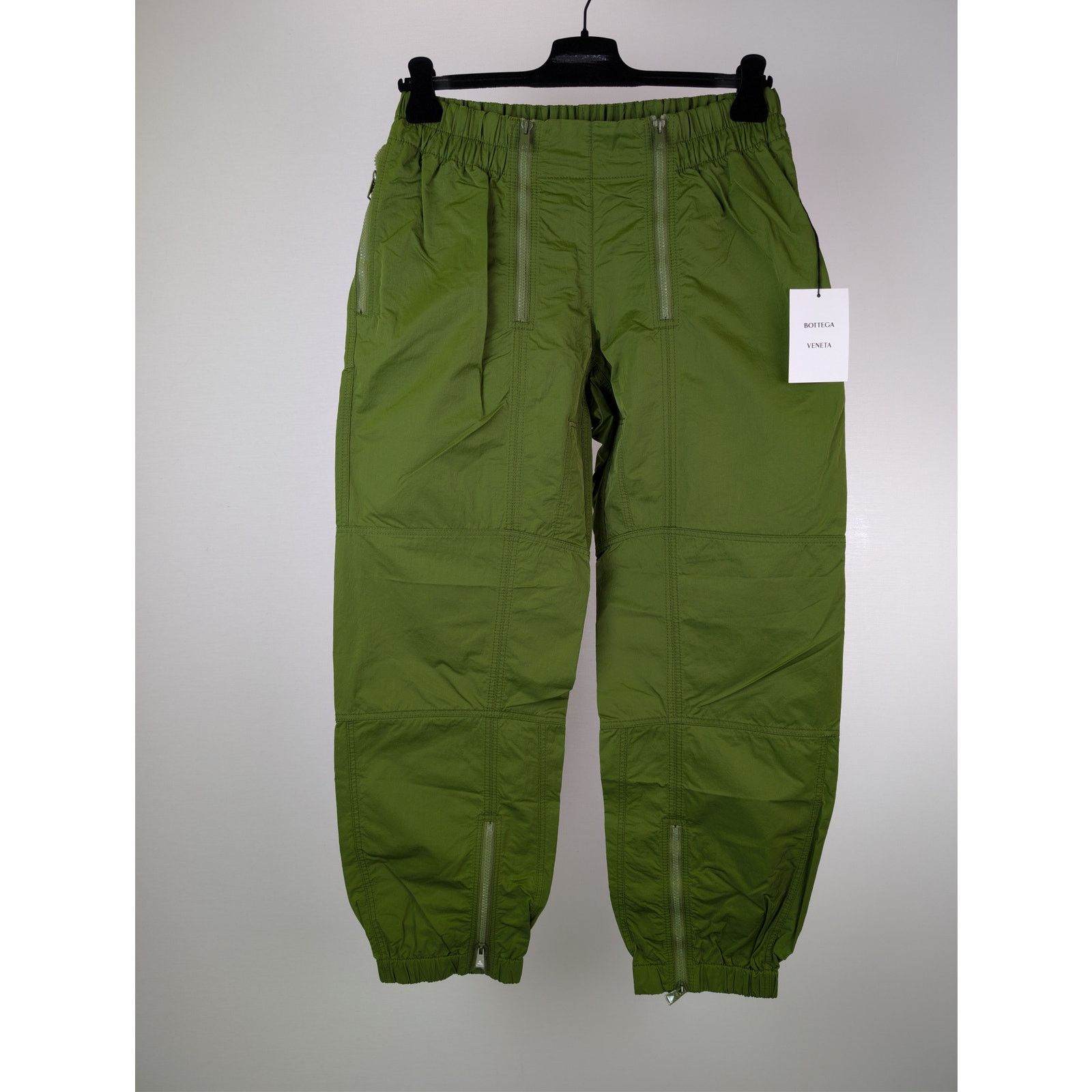 Bottega Veneta o1rshd1 Zipped Tech Nylon Trousers Pants in Jalapeno Size US 34 / EU 50 - 9 Thumbnail