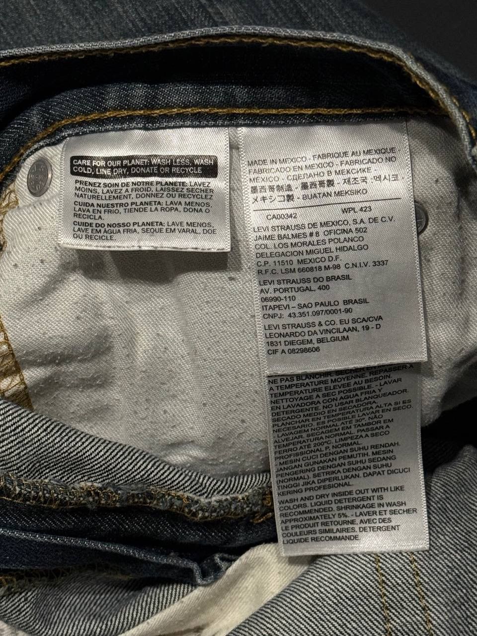 Levi's Levis 508 Faded Straight Indie Sleaze Denim Size US 30 / EU 46 - 7 Thumbnail
