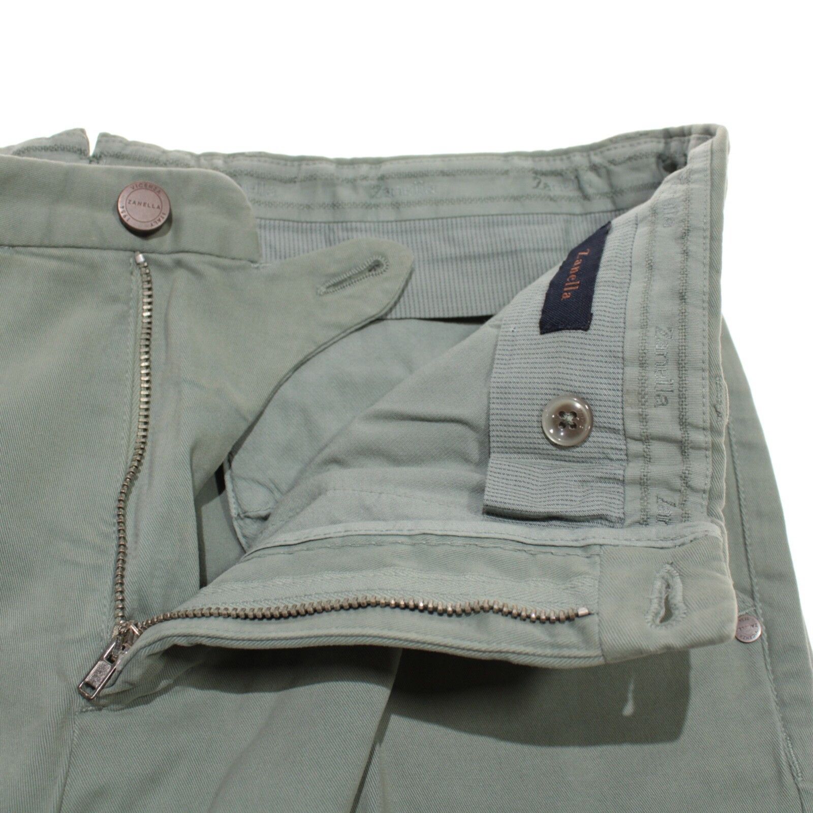 Zanella Zanella New with tags Chino Size 32 US In Green Size US 32 / EU 48 - 3 Thumbnail