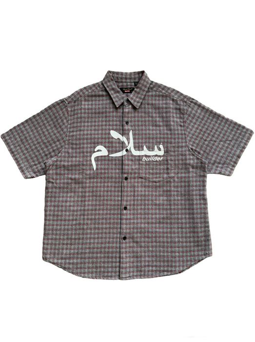 Supreme Supreme x Undercover SS23 'Anti War' Arabic Flannel Shirt