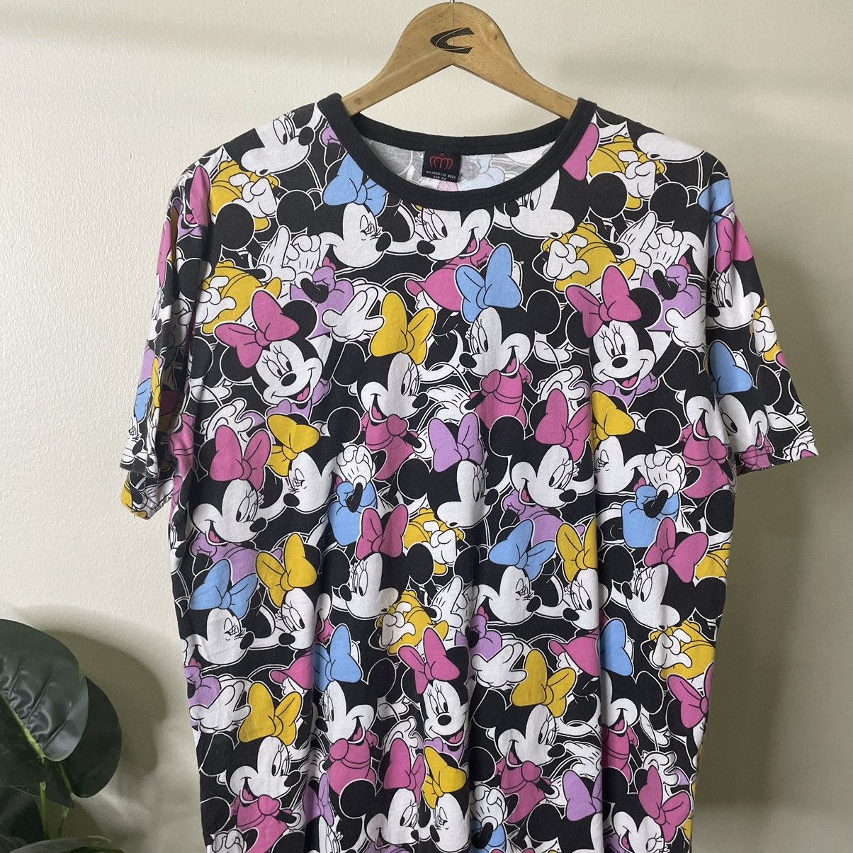 Disney × Japanese Brand × Mickey Mouse Babydoll Japanese Streetwear Brand x Minnie Mouse AOP Tee Size US L / EU 52-54 / 3 - 2 Thumbnail
