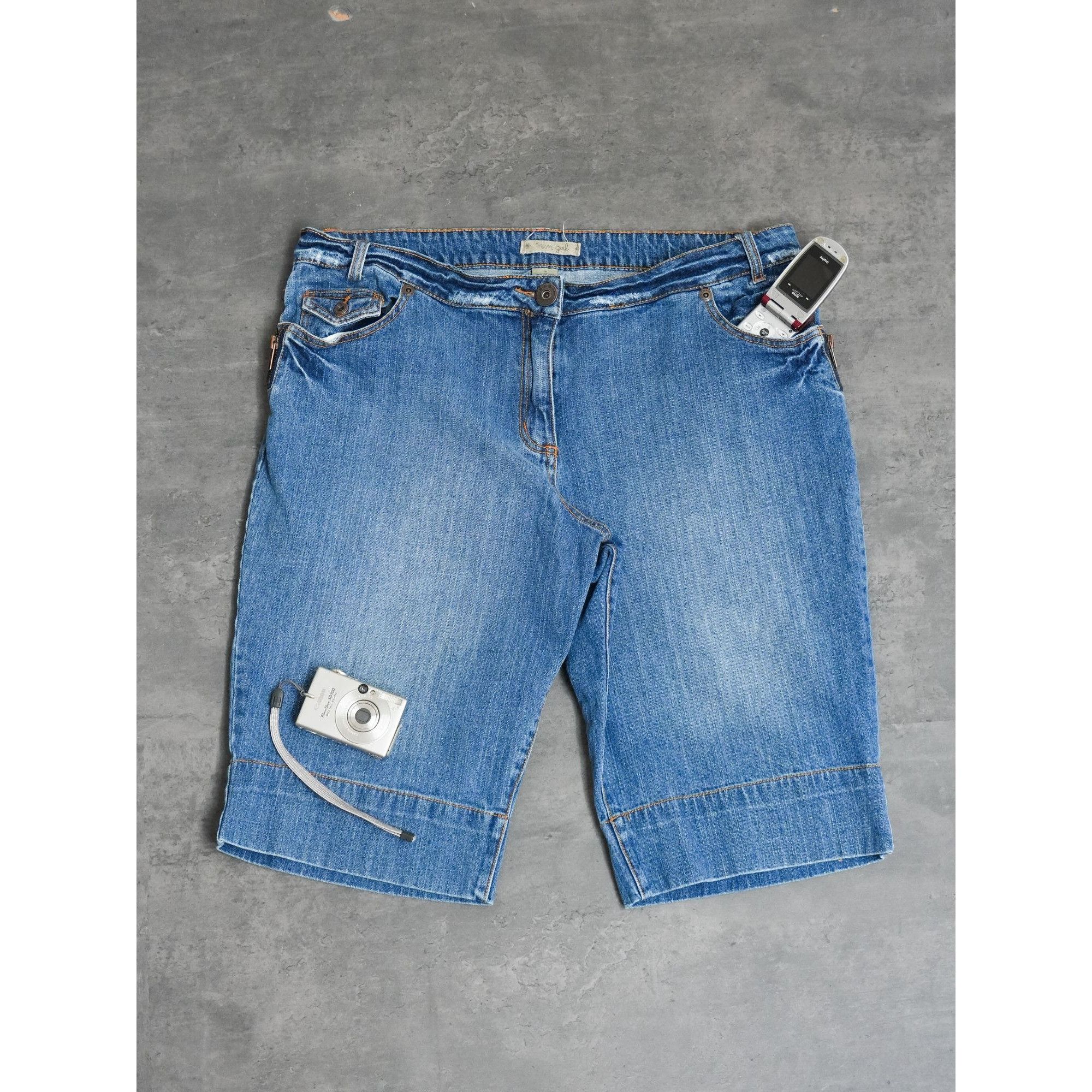 Other Y2K MXM Girl Denim Shorts Size 38" / US 16 / IT 52 - 1 Thumbnail