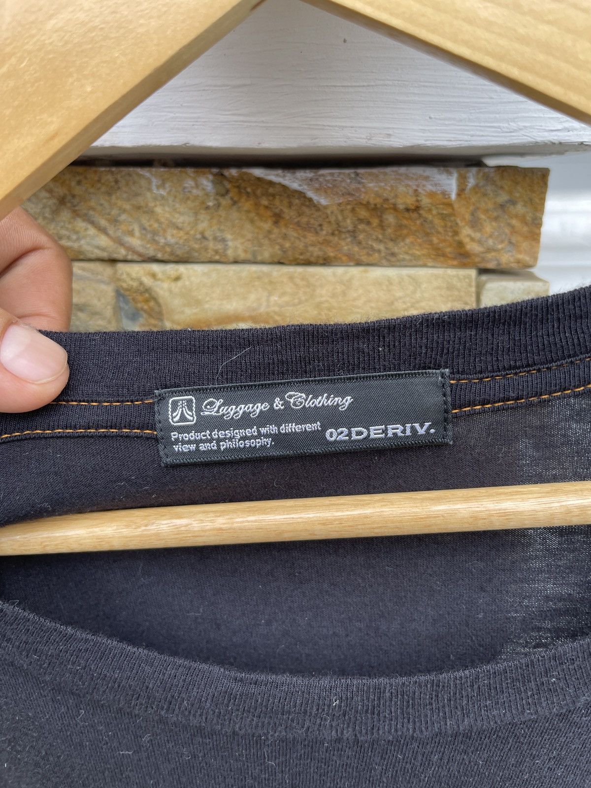 02DERIV. LastDrop🔥02Deriv Black Mountain Orchestar Japan Designer Tee Size US L / EU 52-54 / 3 - 4 Thumbnail