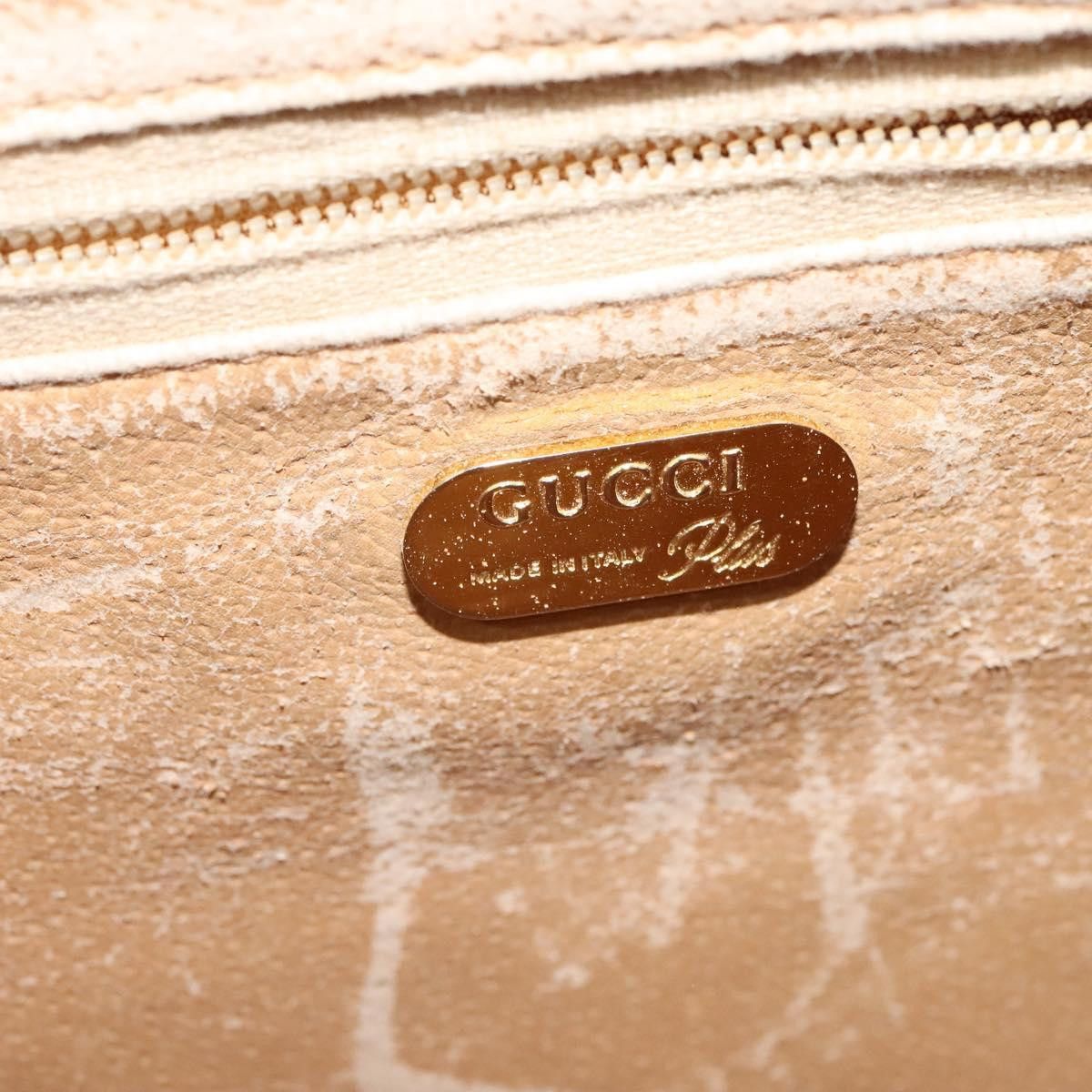 Gucci GUCCI GG Plus Supreme Shoulder Bag Pvc Beige Gold Size ONE SIZE - 16 Thumbnail