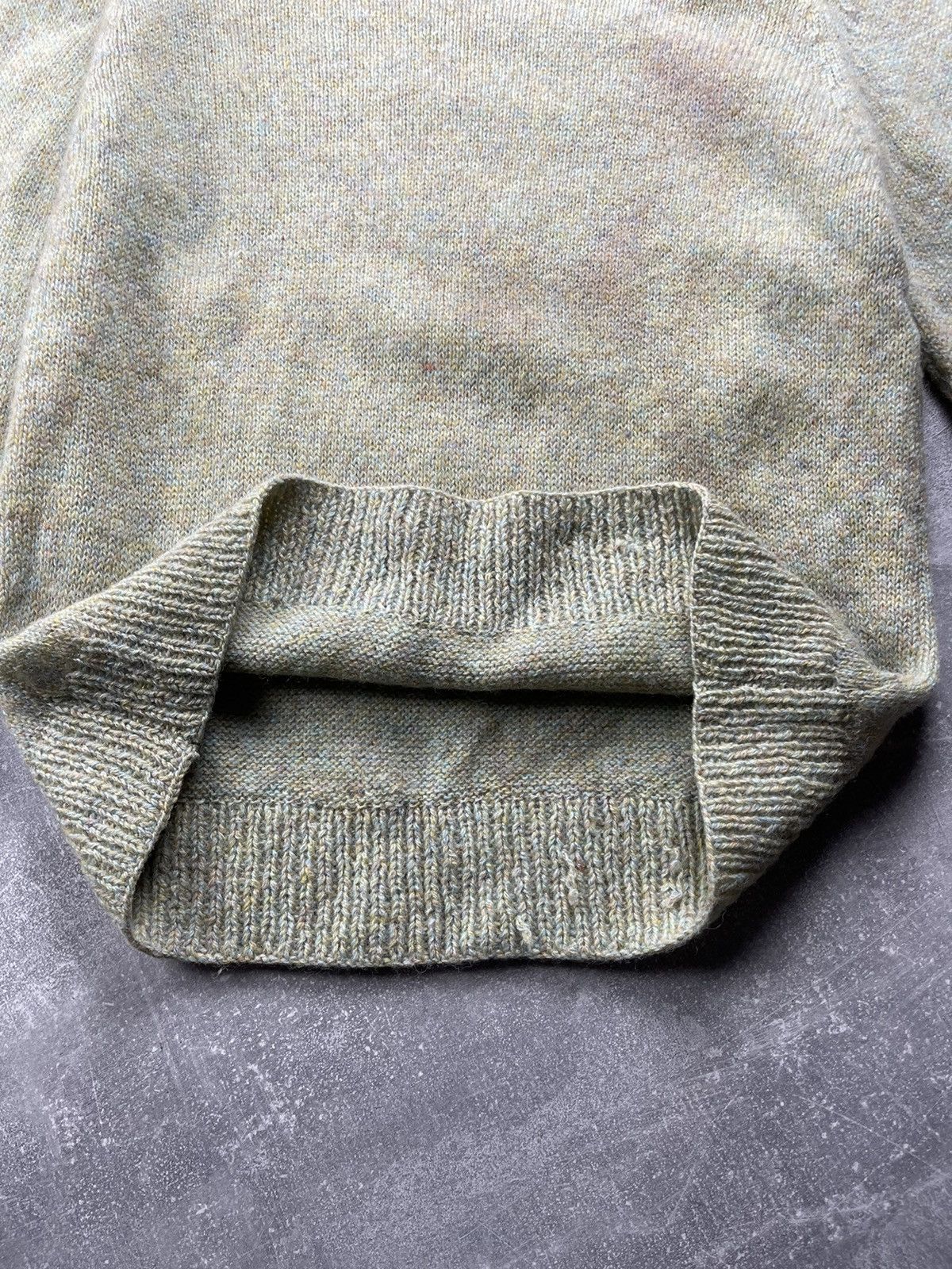 Pringle Of Scotland Pringle Vintage for D Cenci Pure Wool Knit Sweater Green Size US L / EU 52-54 / 3 - 5 Thumbnail
