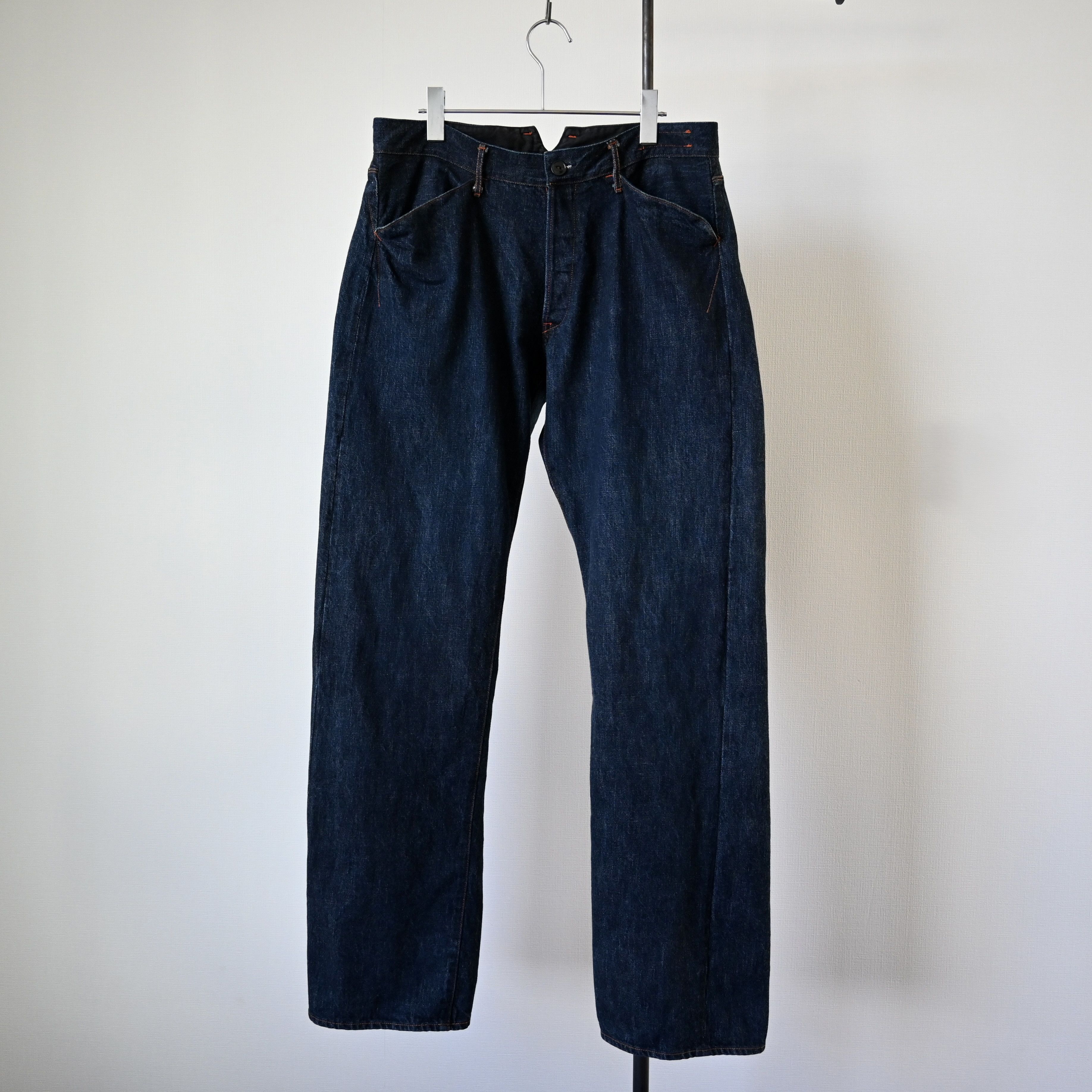 KATO KATO buckle-back rigid denim jeans made in Japan Size US 34 / EU 50 - 4 Thumbnail