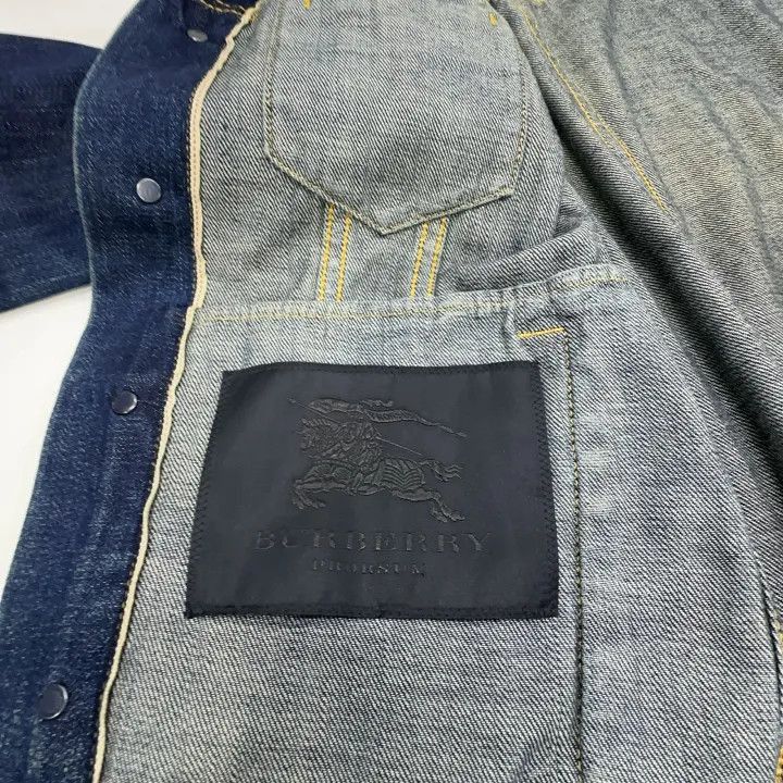 Burberry Burberry Casual Solid Color Denim Jacket-2507