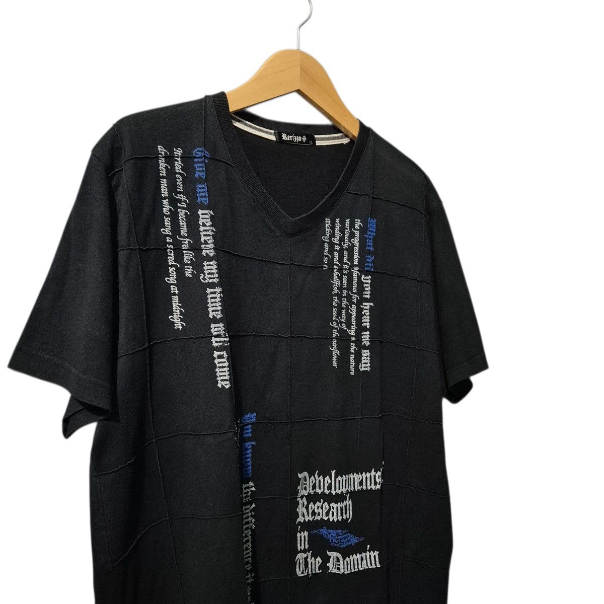 Japanese Brand Y2k rerizzo poem punk gothic tshirt Size US L / EU 52-54 / 3 - 2 Thumbnail