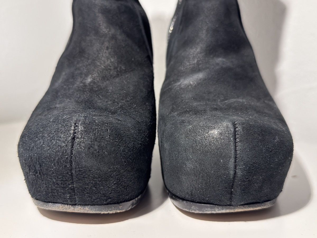 Rick Owens Rick Owens Blistered Goatskin Wedge Ankle Boots Size US 7.5 / IT 37.5 - 4 Thumbnail