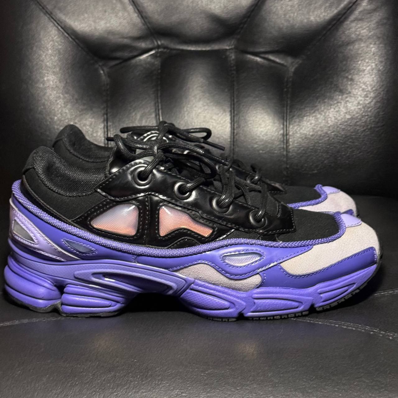 Adidas × Raf Simons 8,5us Adidas Raf Simons Ozweego purple sneakers Size US 8.5 / EU 41-42 - 1 Thumbnail