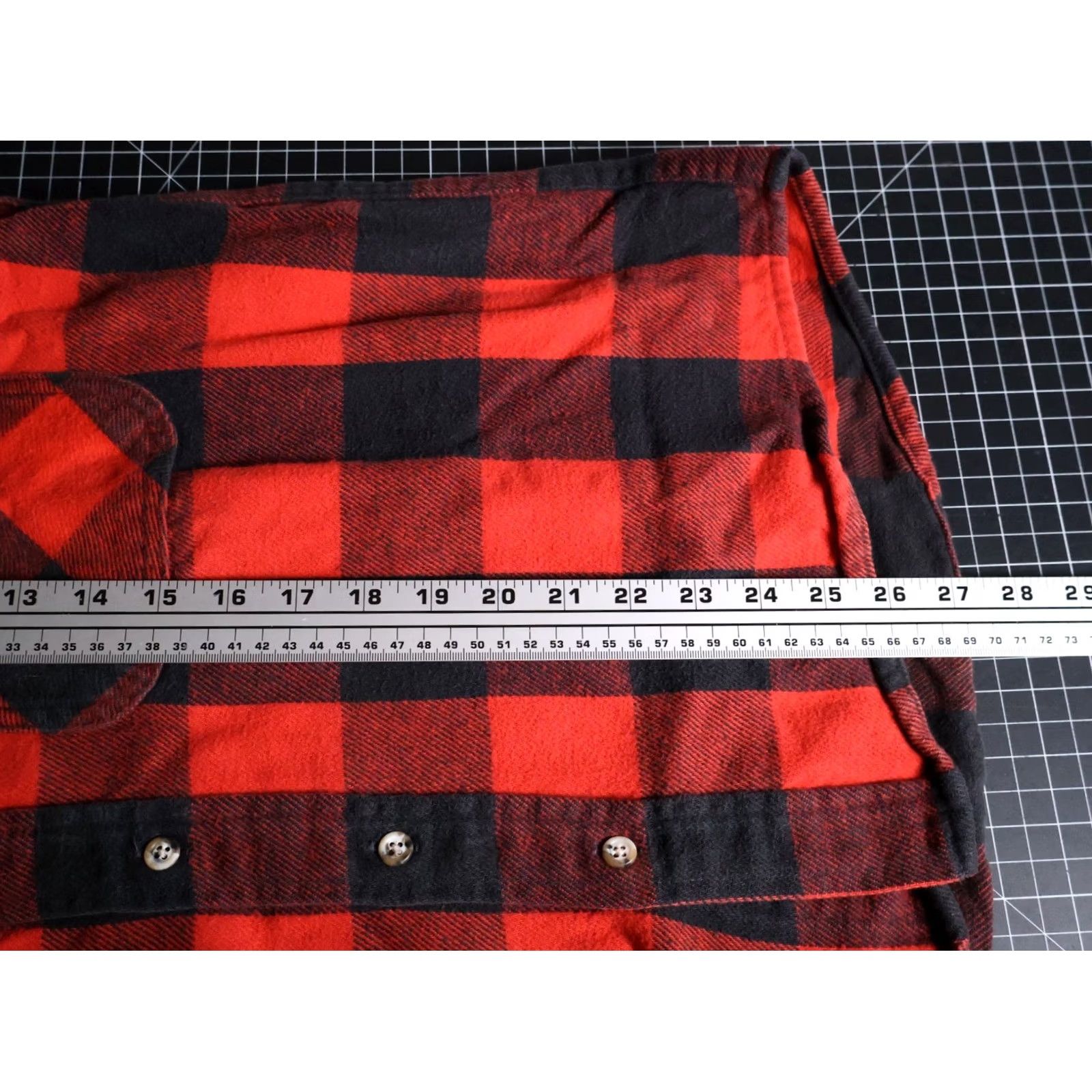 Vintage VINTAGE Five Brother Flannel Shirt Men's Large Red Black Buffalo Plaid Workwear Size US L / EU 52-54 / 3 - 6 Thumbnail