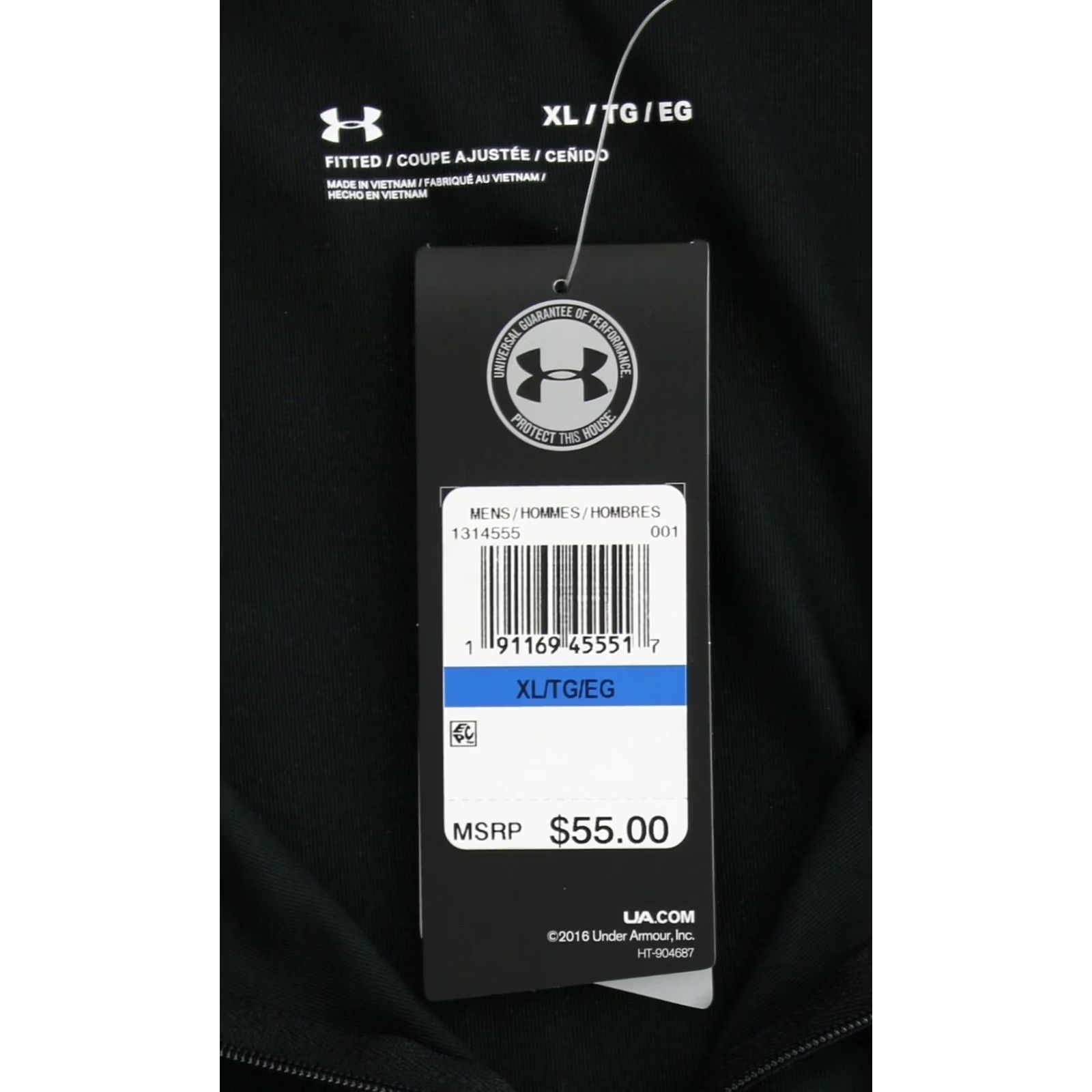 Under Armour Under Armour Men's Shirt Challenger II Midlayer LS Fitted Soccer Top 1314555 Size US XL / EU 56 / 4 - 4 Thumbnail