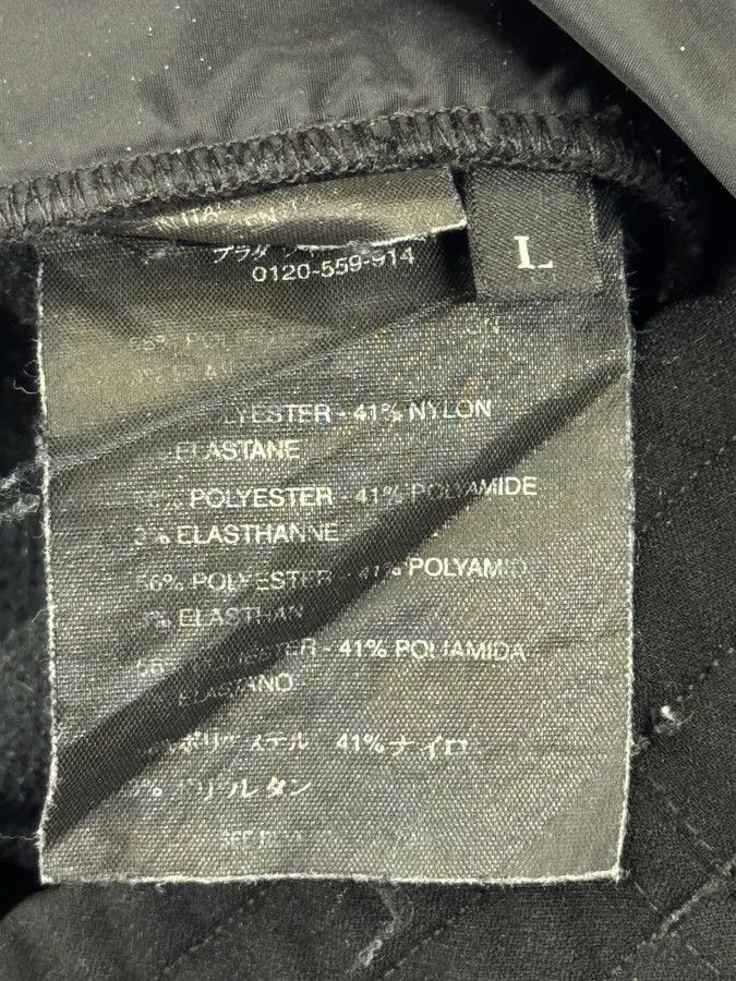 Prada 2000s Prada Black Linea Rossa Cozy Pants Size US 30 / EU 46 - 10 Thumbnail