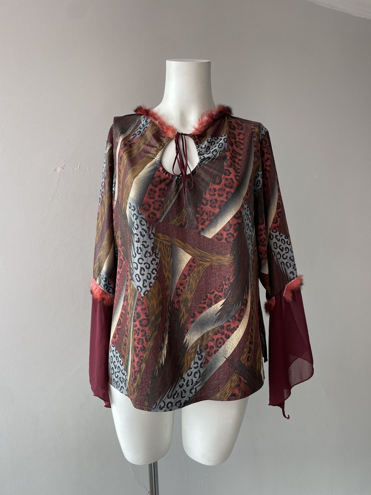 Vintage Vintage blouse Size L / US 10 / IT 46 - 4 Thumbnail
