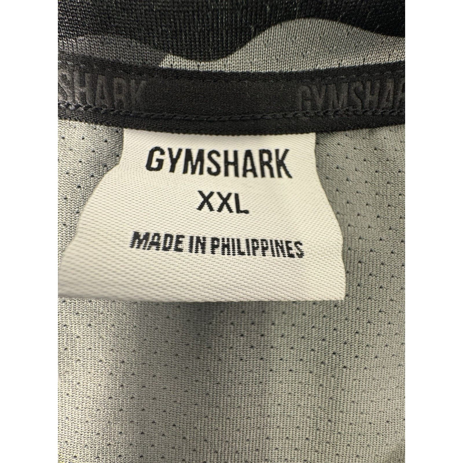 Gymshark Gymshark Shirt Mens XL Gray Camo Athletic Short Sleeve Size US XL / EU 56 / 4 - 5 Thumbnail
